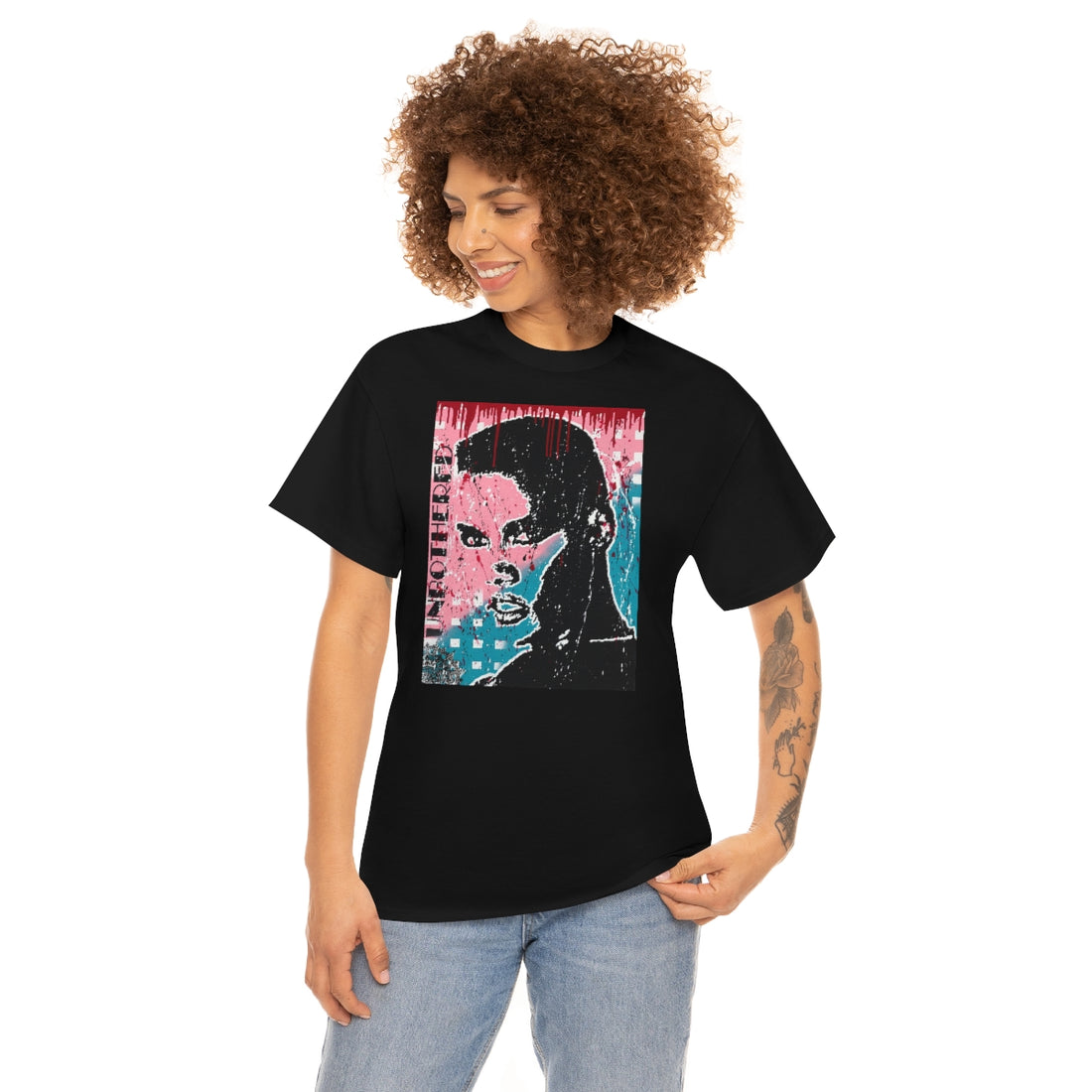 "Unbothered" Unisex Heavy Cotton Tee