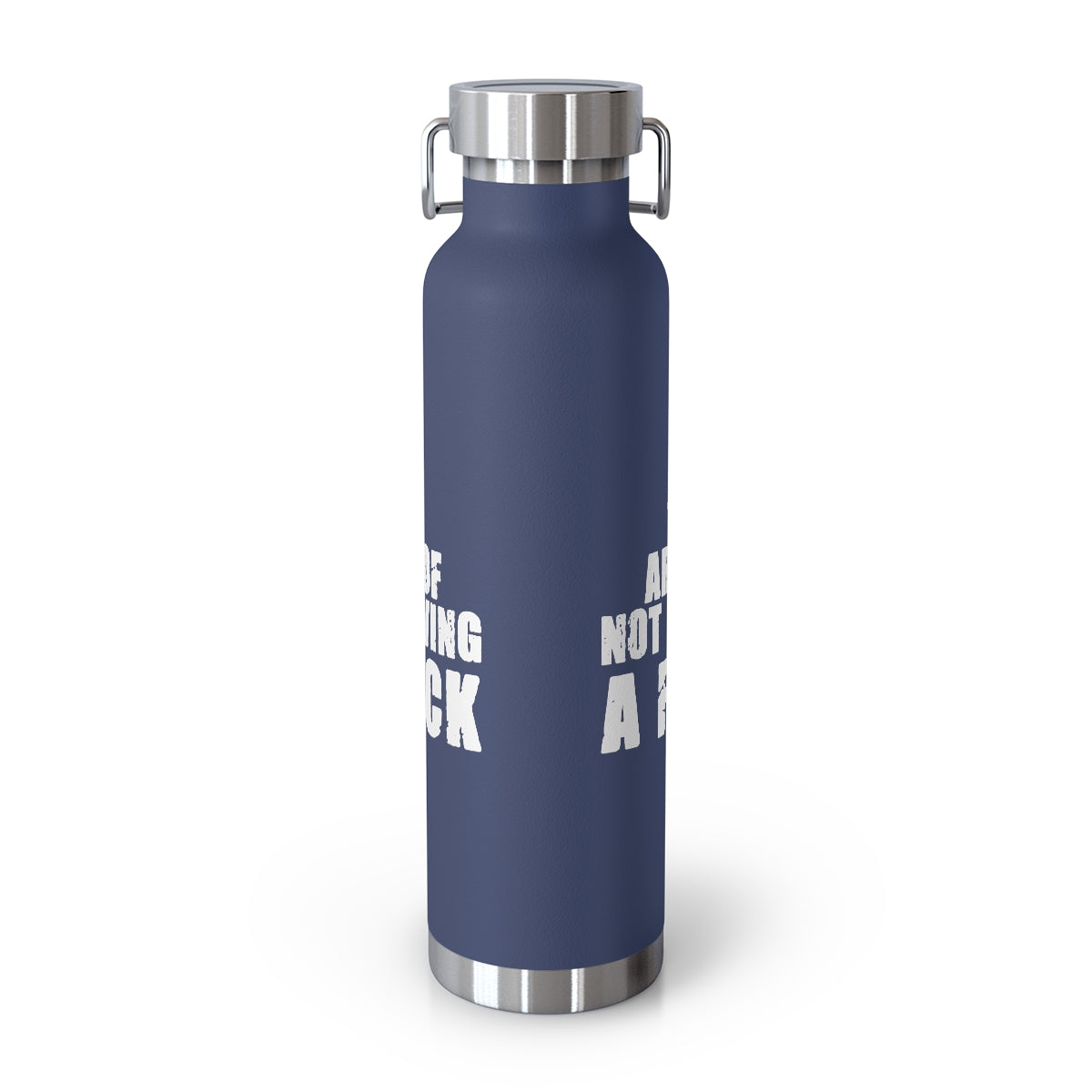 "The Art Of Not Giving A F*CK" Copper Vacuum Insulated Bottle, 22oz