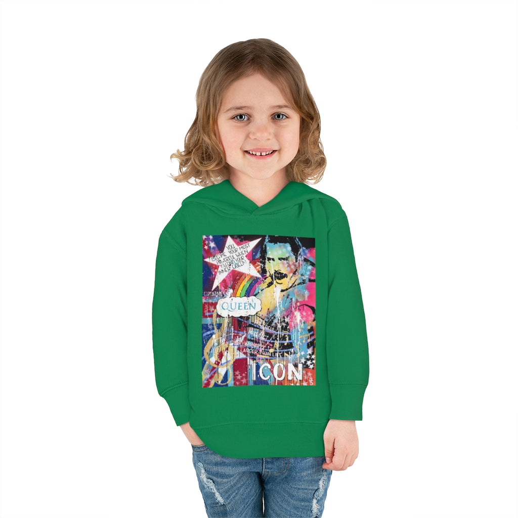"Find Your Inner Queen" Toddler Pullover Fleece Hoodie