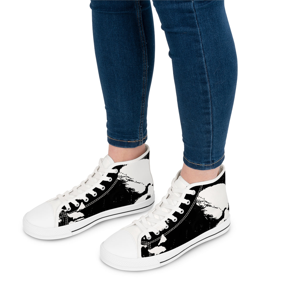 "Label Whore" Women's High Top Sneakers