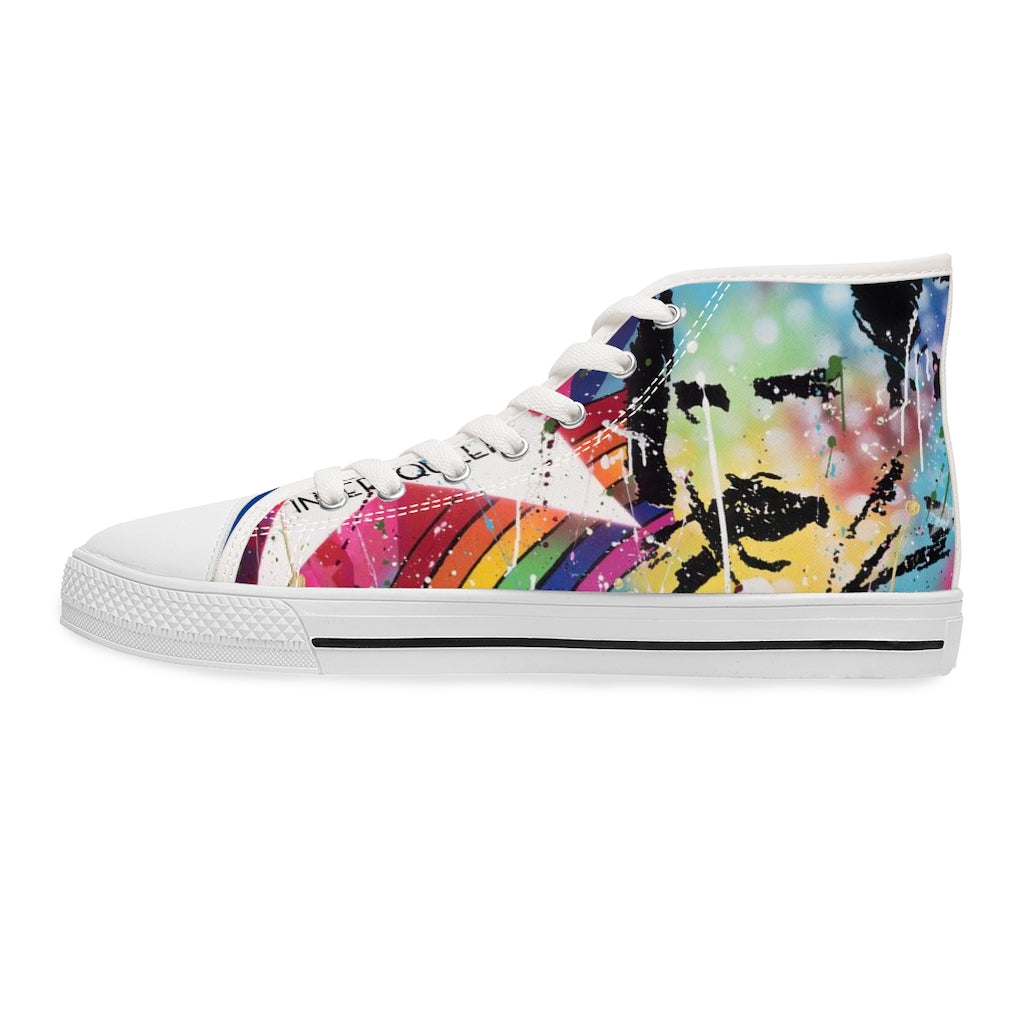 " Find Your Inner Queen" Women's High Top Sneakers