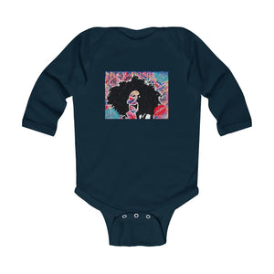"Embodied-Diana Ross" Infant Long Sleeve Bodysuit
