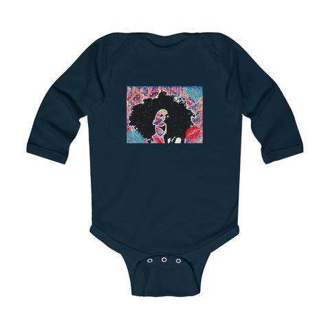 "Embodied" Infant Long Sleeve Bodysuit