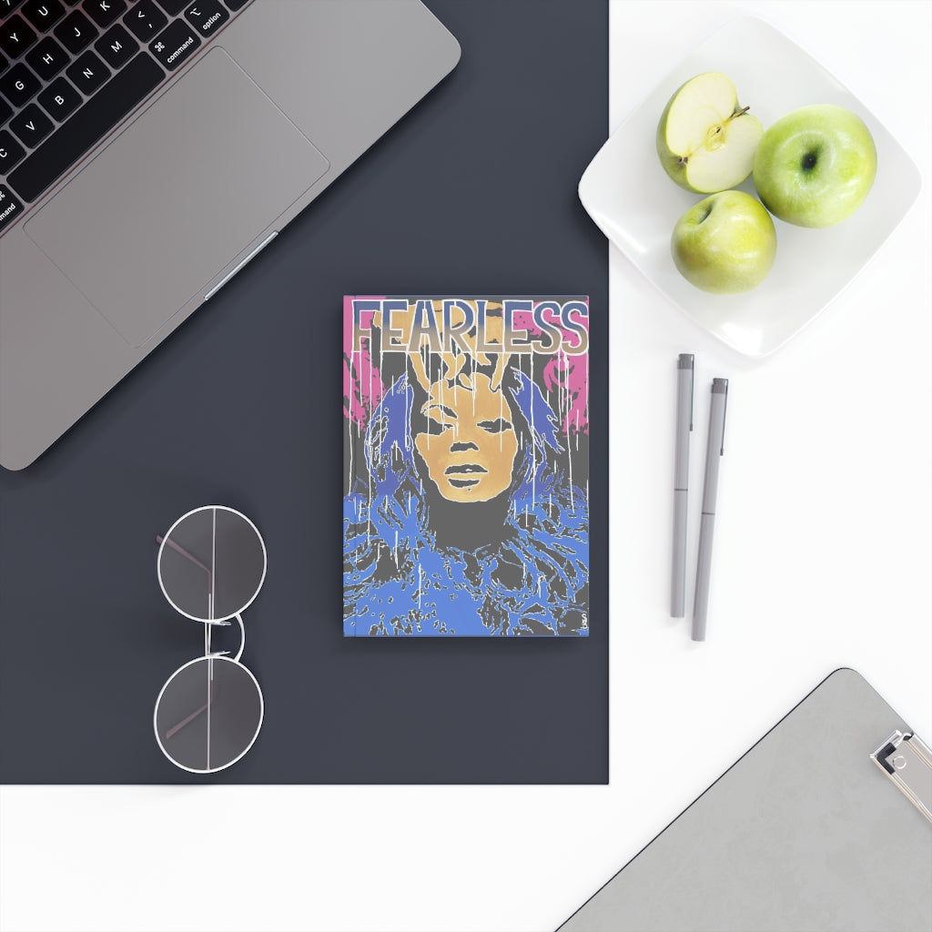 "Fearless-Beyonce" Hard Backed Journal