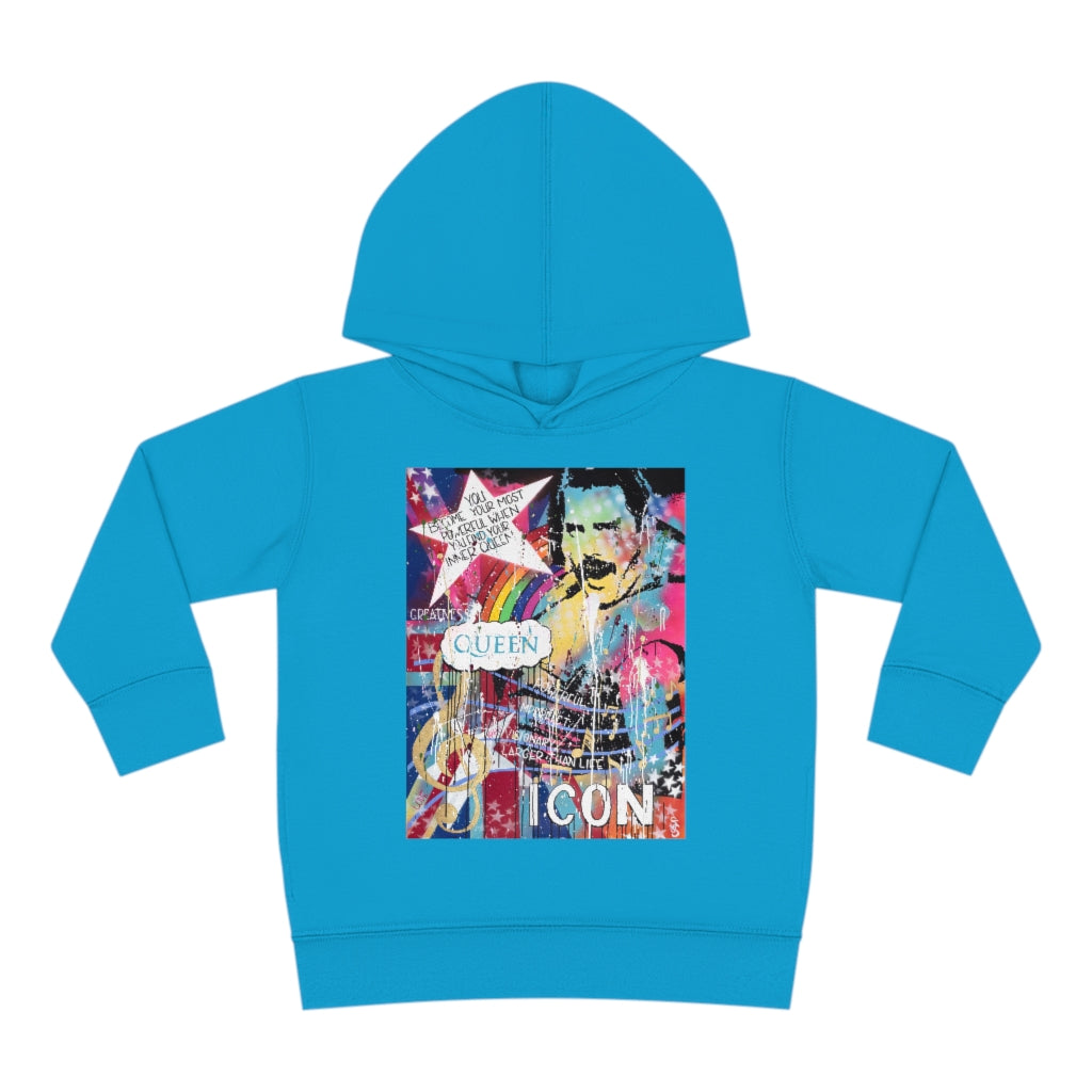"Find Your Inner Queen" Toddler Pullover Fleece Hoodie