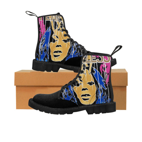 "Fearless" Men's Canvas Boots