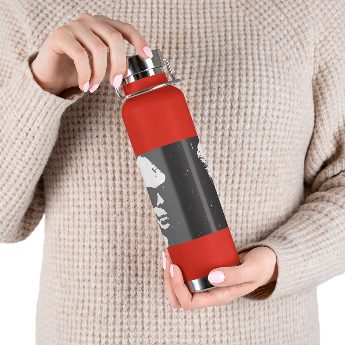 "Label Whore-Inspired By Karl Lagerfeld" Copper Vacuum Insulated Bottle, 22oz