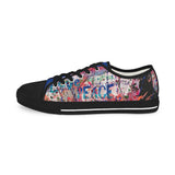 "No Hate Just Love" Men's Low Top Sneakers
