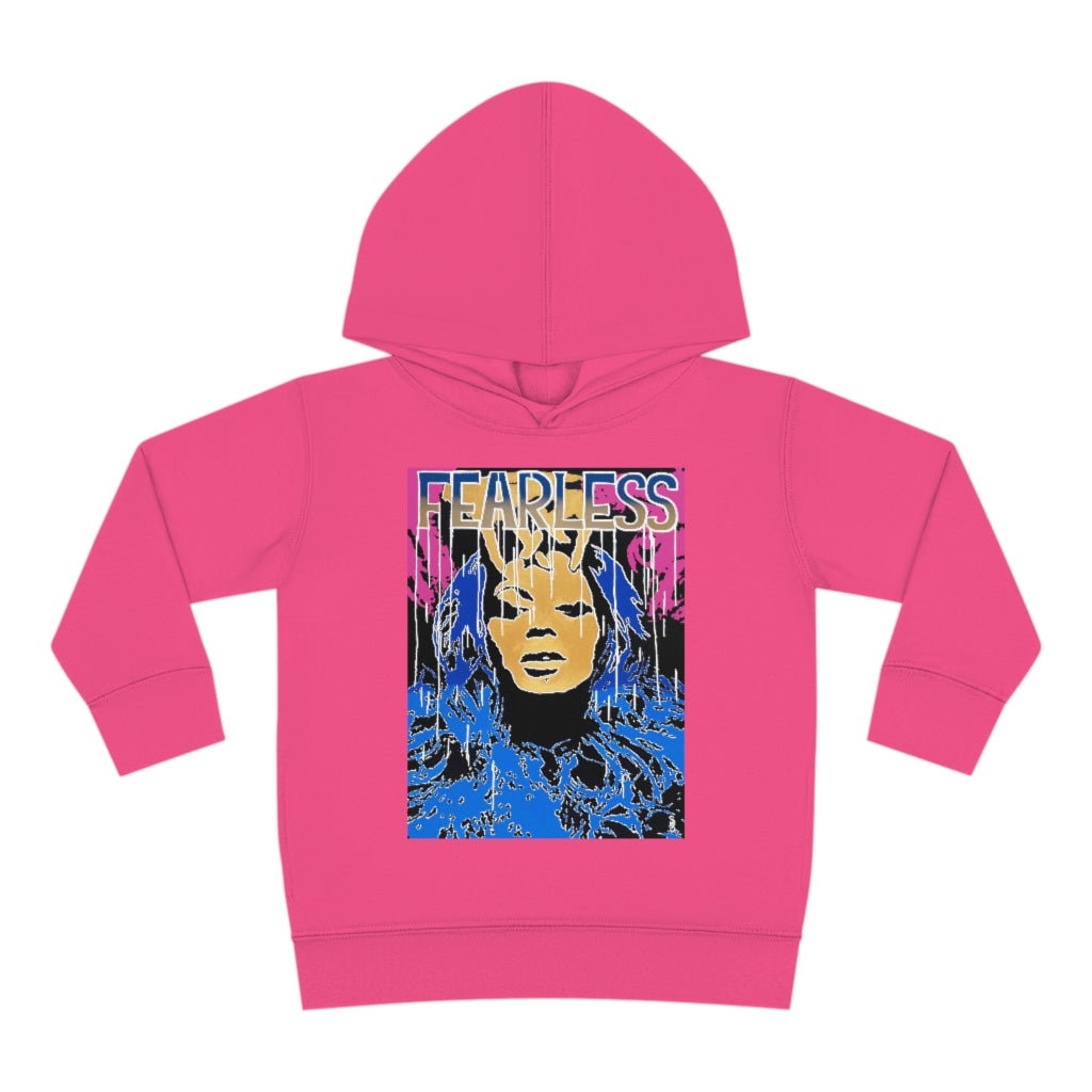 "Fearless" Toddler Pullover Fleece Hoodie