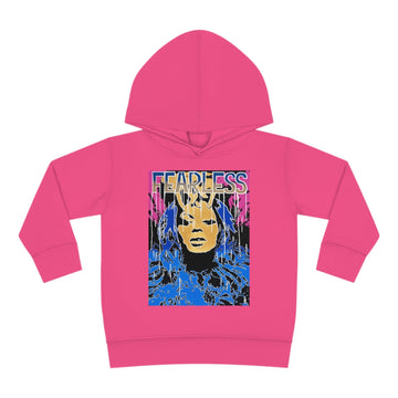 "Fearless" Toddler Pullover Fleece Hoodie