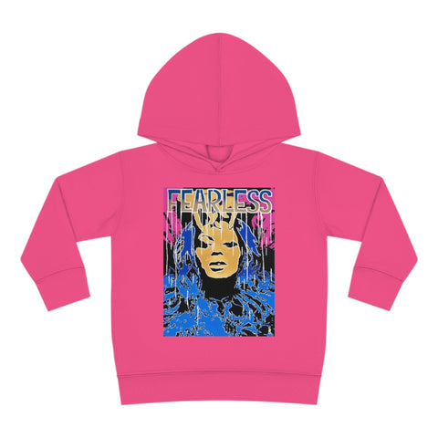 "Fearless" Toddler Pullover Fleece Hoodie