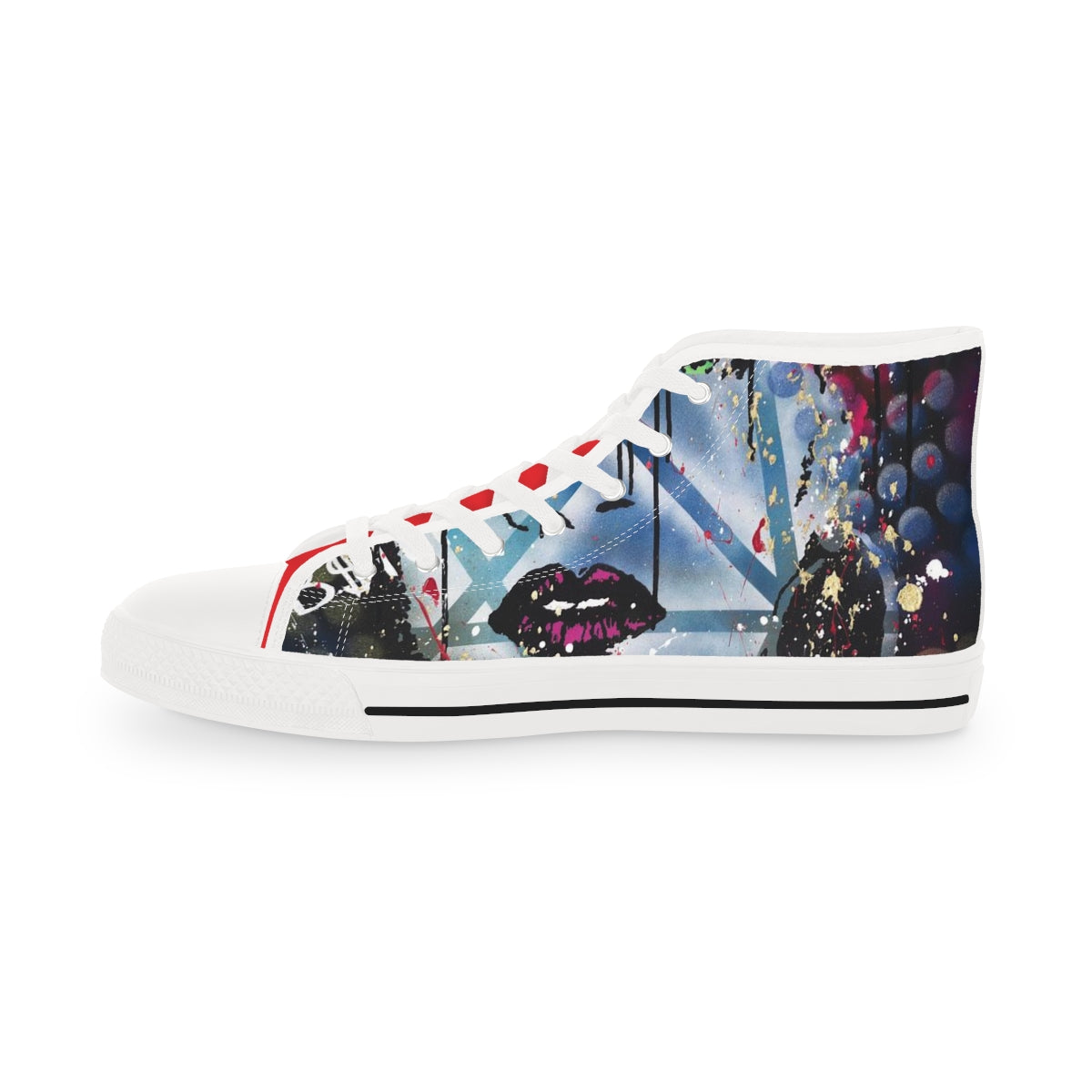 "Be The Boss" Men's High Top Sneakers