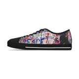 "No Hate Just Love" Women's Low Top Sneakers