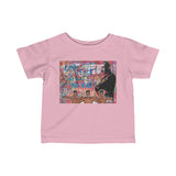 "No Hate Just Love" Infant Fine Jersey Tee