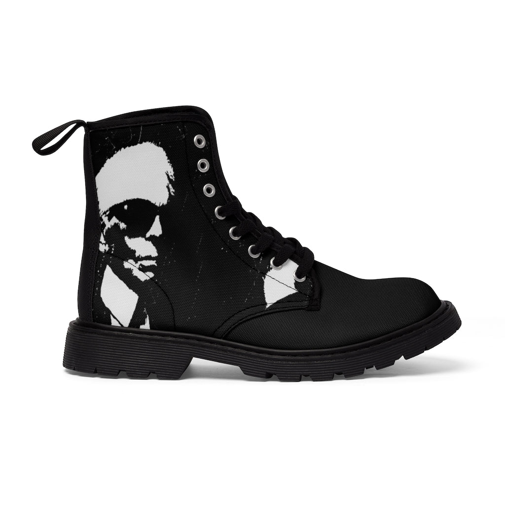"Label Whore 3" Men's Canvas Boots