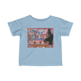 "No Hate Just Love" Infant Fine Jersey Tee