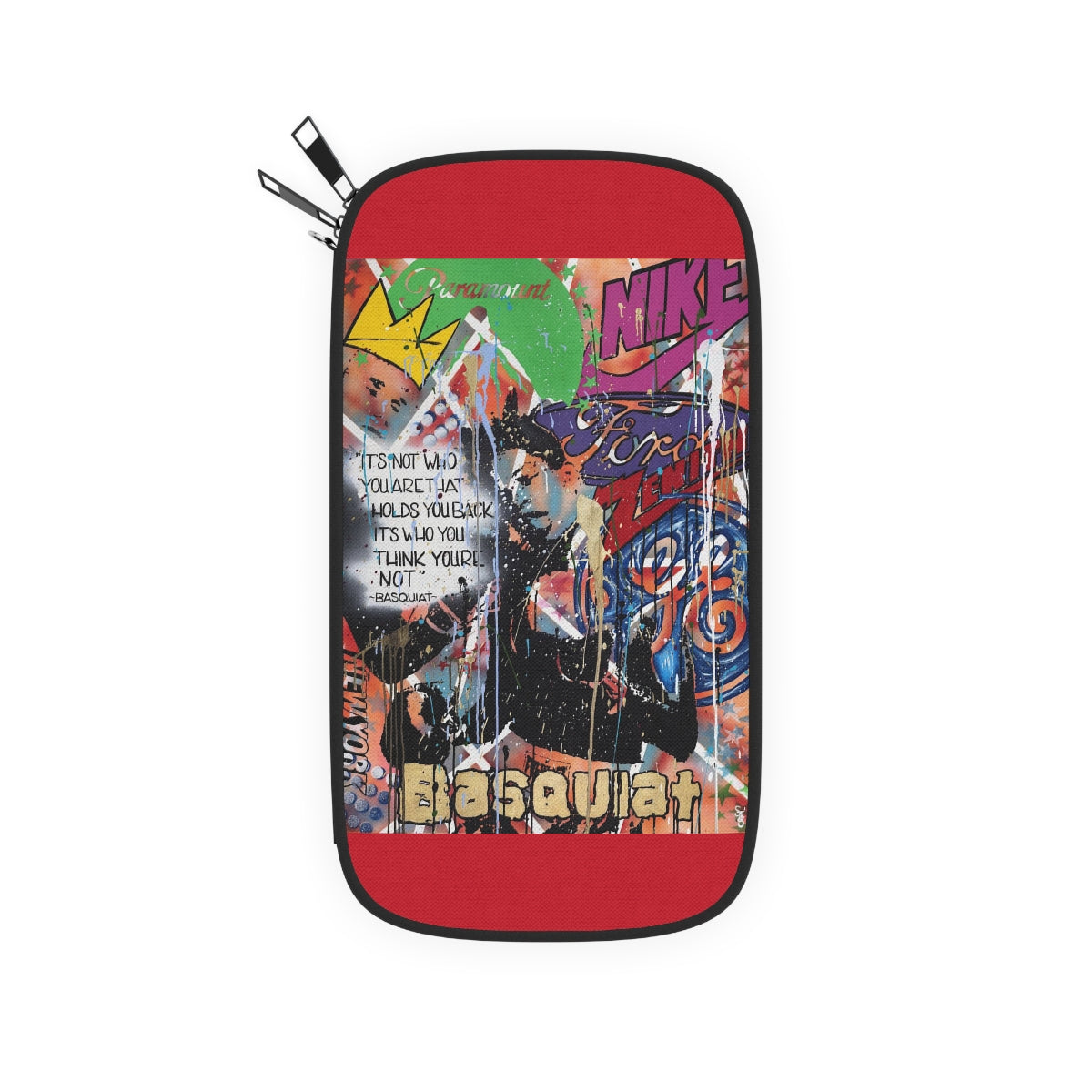 "Basquiat/Warhol Tribute" Passport Wallet