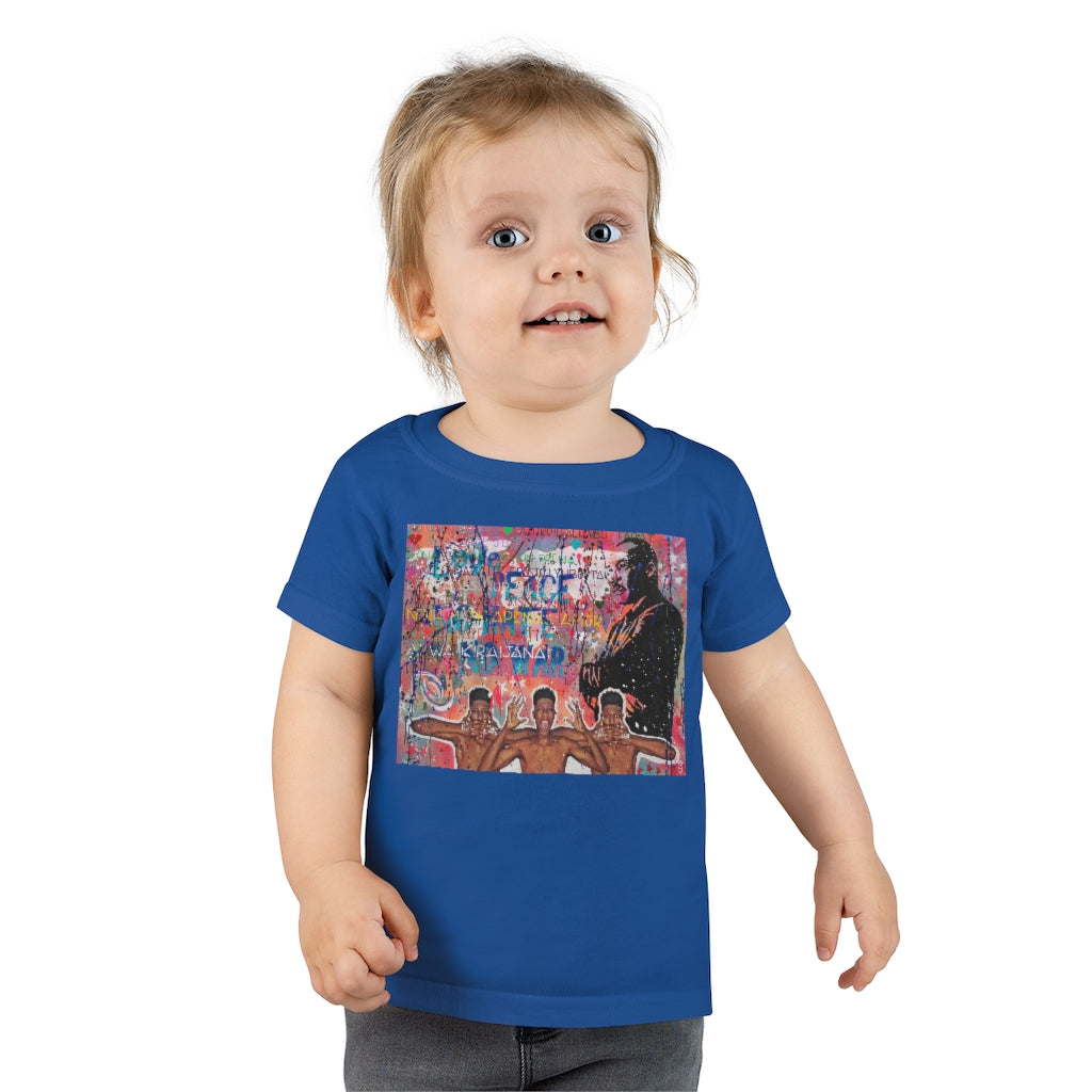 "No Hate Just Love" Toddler T-shirt