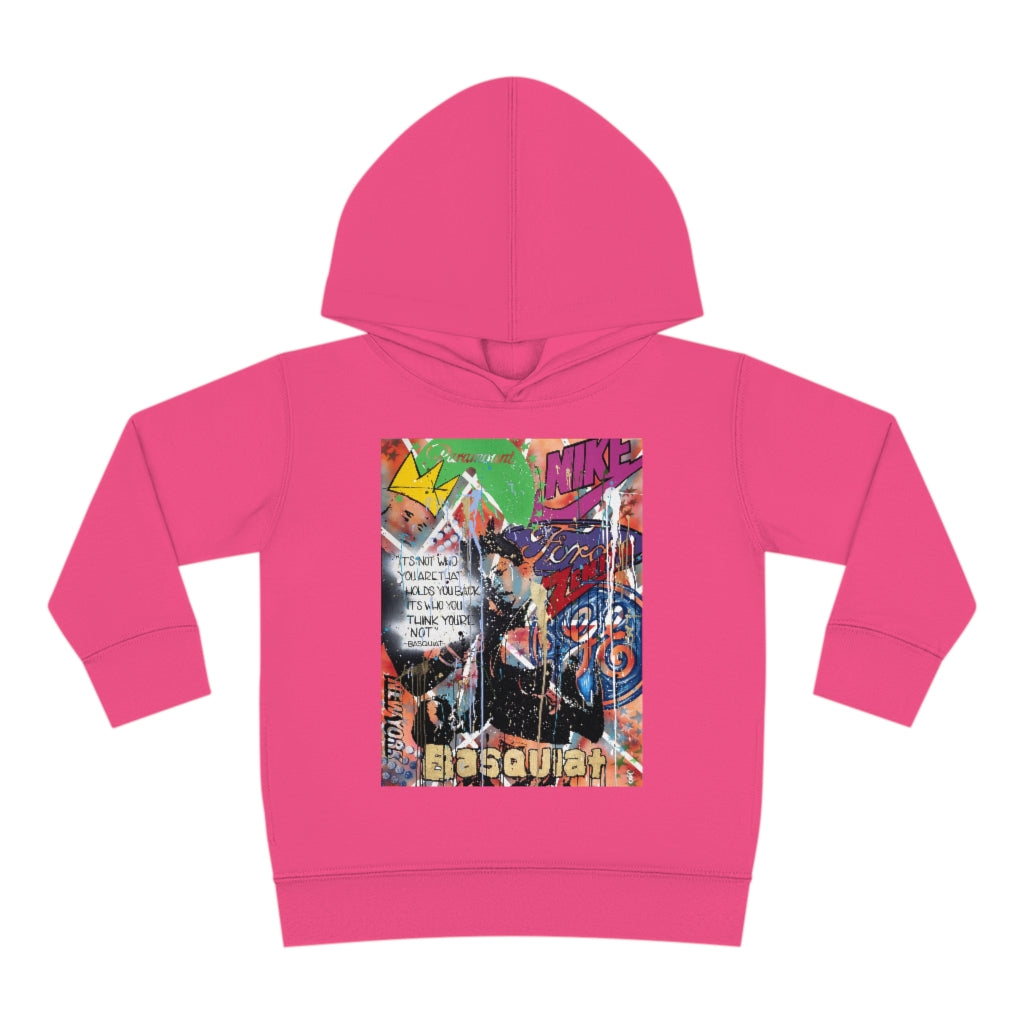"Basquiat/Warhol Tribute" Toddler Pullover Fleece Hoodie