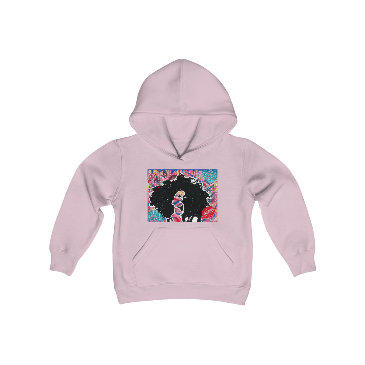 "Embodied" Youth Heavy Blend Hooded Sweatshirt