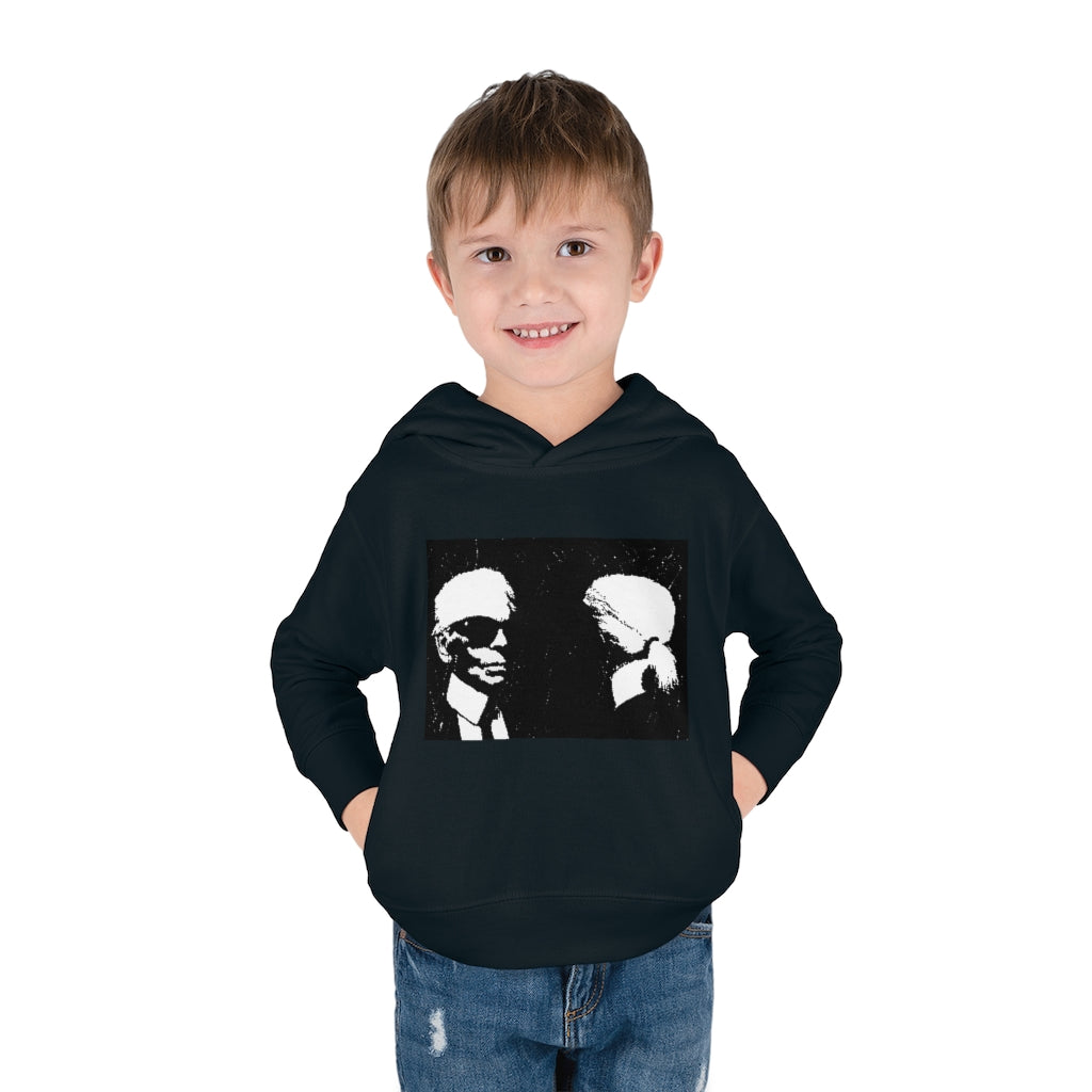 "Label Whore" Toddler Pullover Fleece Hoodie