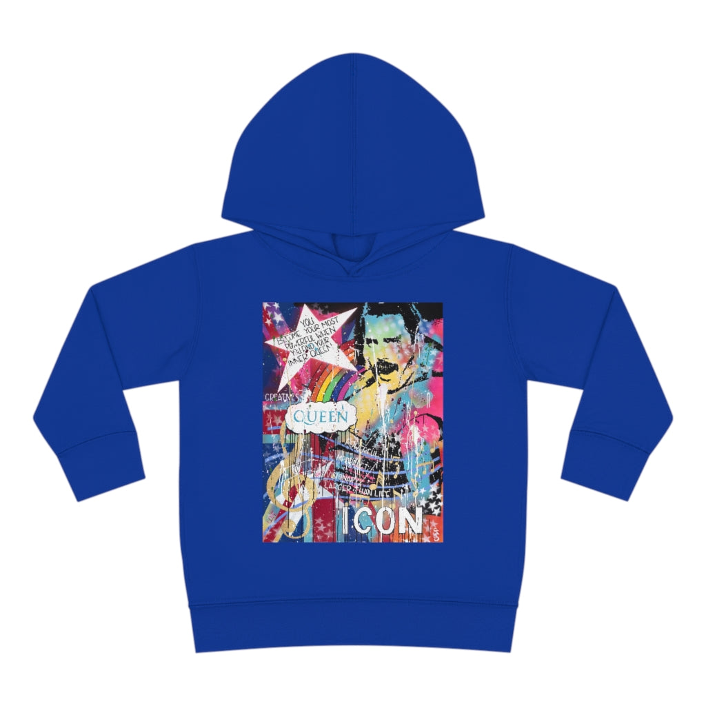 "Find Your Inner Queen" Toddler Pullover Fleece Hoodie