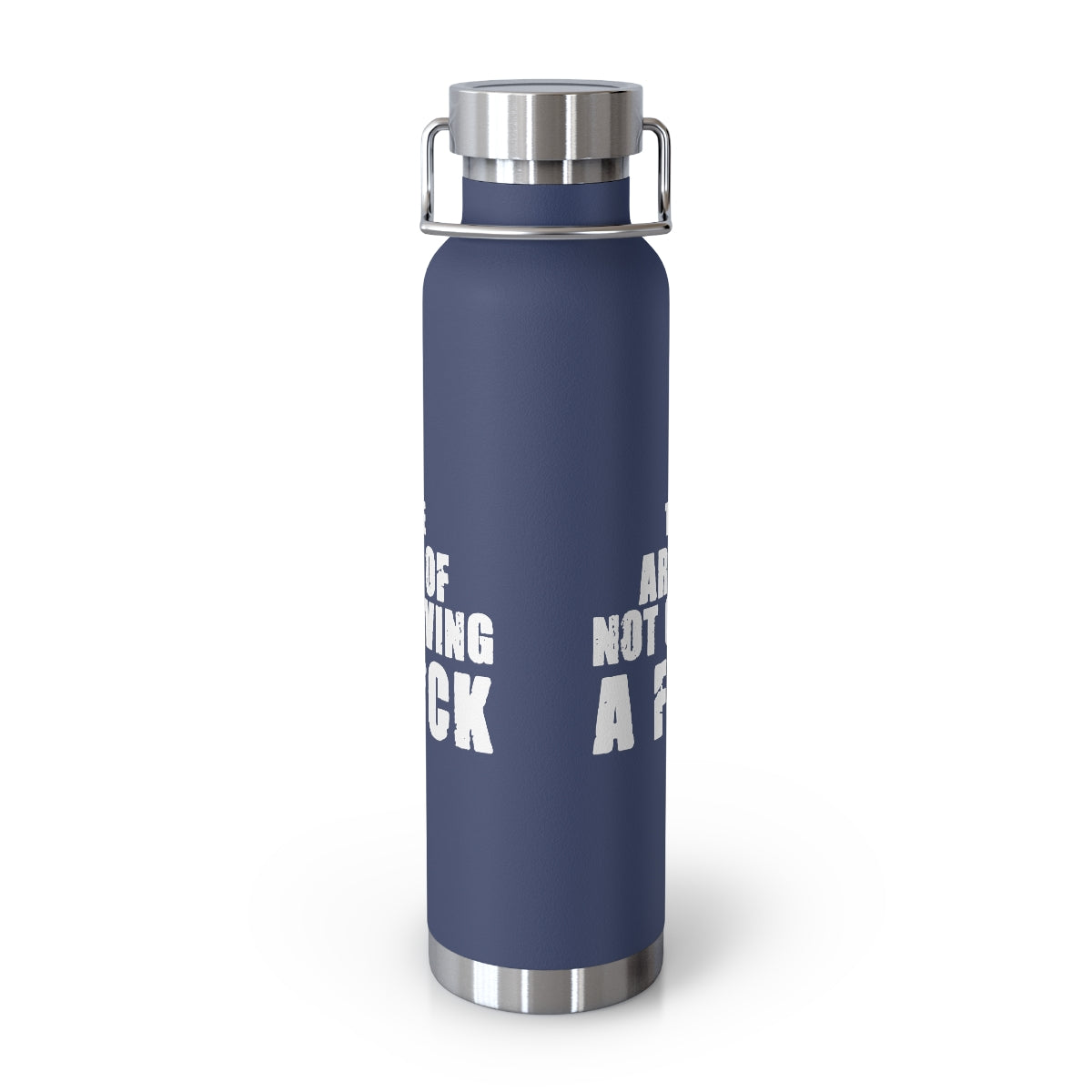 "The Art Of Not Giving A F*CK" Copper Vacuum Insulated Bottle, 22oz
