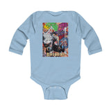 "Basquiat/Warhol Tribute" Infant Long Sleeve Bodysuit