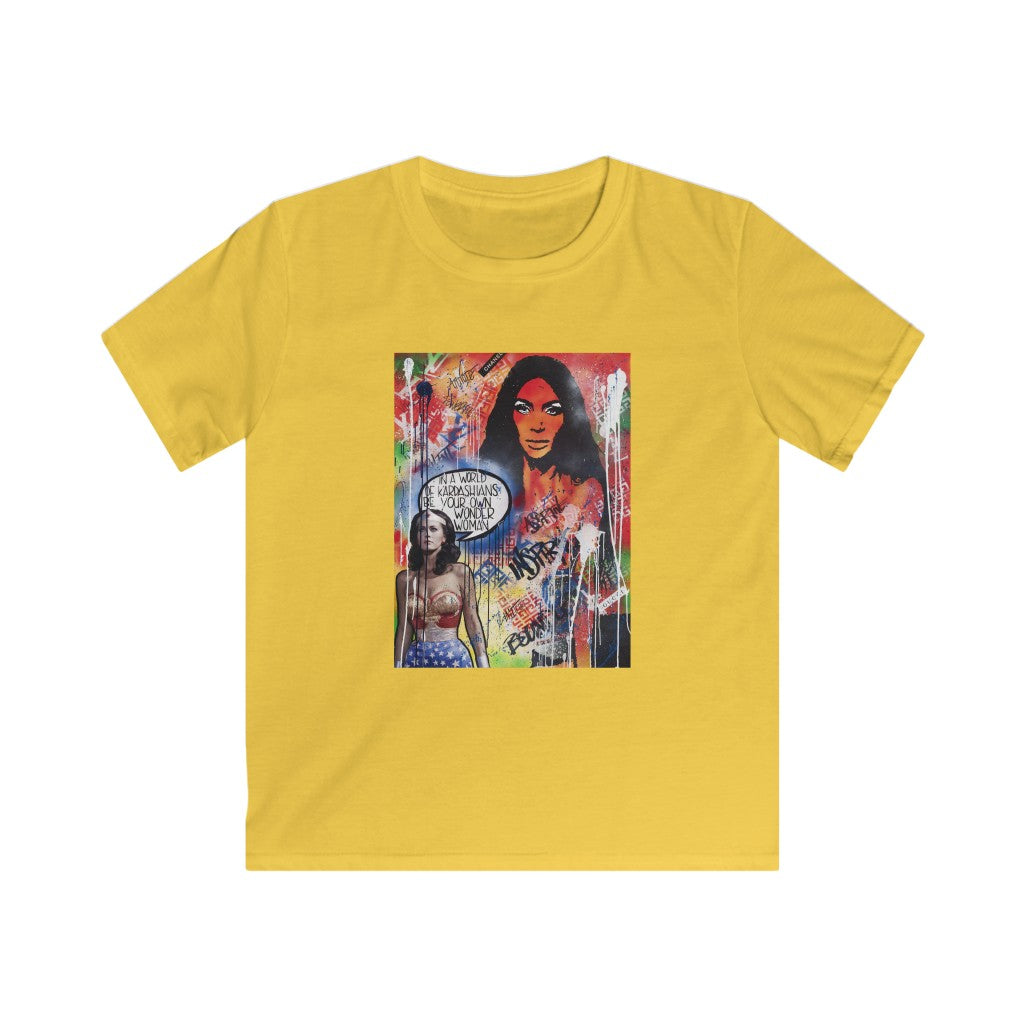 "Dare To Be Different" Kids Softstyle Tee