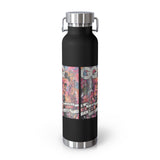 "Rebel With A Cause- Inspired By James Dean" Copper Vacuum Insulated Bottle, 22oz