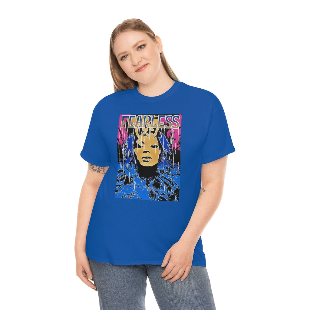 "Fearless" Unisex Heavy Cotton Tee