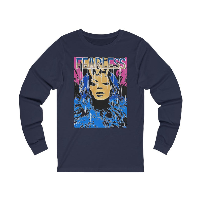 "Fearless" Unisex Jersey Long Sleeve Tee
