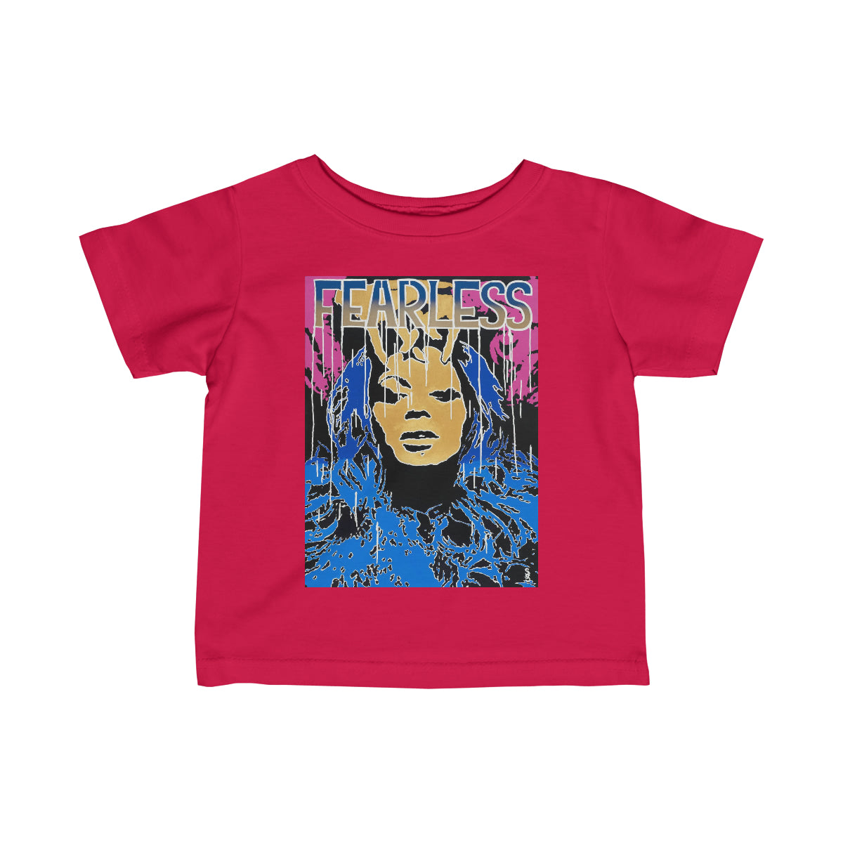 "Fearless" Infant Fine Jersey Tee