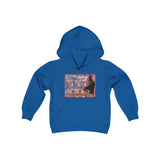 "No Hate Just Love" Youth Heavy Blend Hooded Sweatshirt