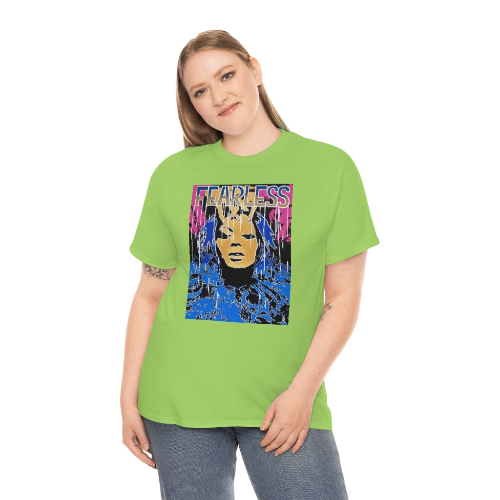 "Fearless" Unisex Heavy Cotton Tee