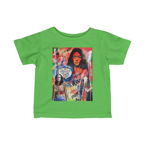 "Dare To Be Different" Infant Fine Jersey Tee