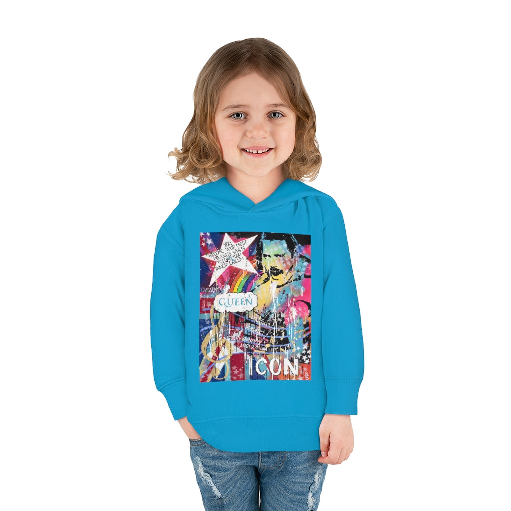 "Find Your Inner Queen" Toddler Pullover Fleece Hoodie