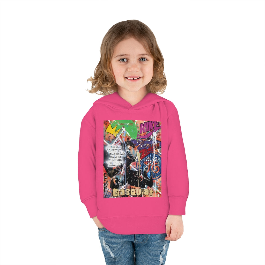 "Basquiat/Warhol Tribute" Toddler Pullover Fleece Hoodie