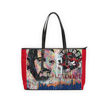 "Remember The North" PU Leather Shoulder Bag