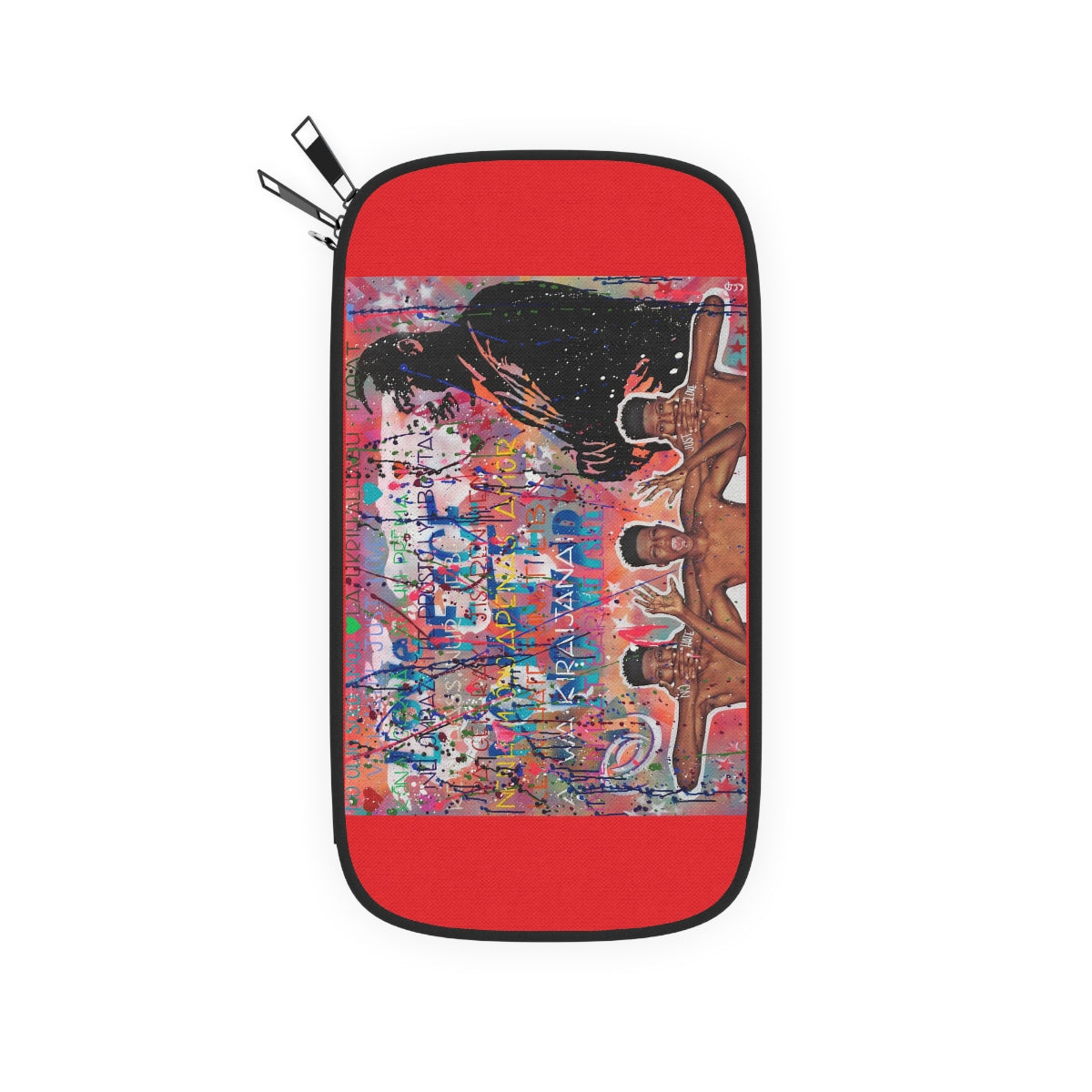 "No Hate Just Love" Passport Wallet