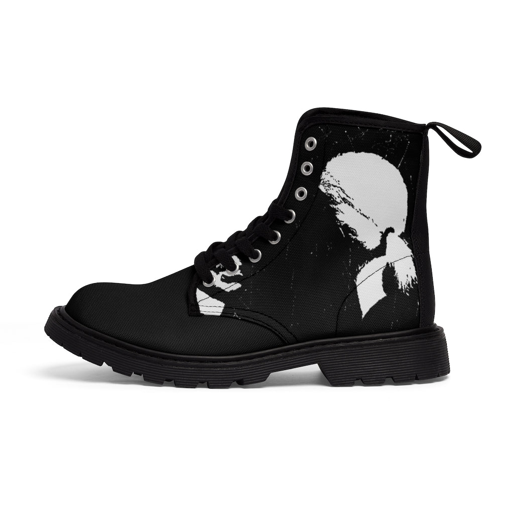 "Label Whore 3" Men's Canvas Boots
