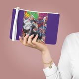 "Basquiat/Warhol Tribute 4" Clutch Purse