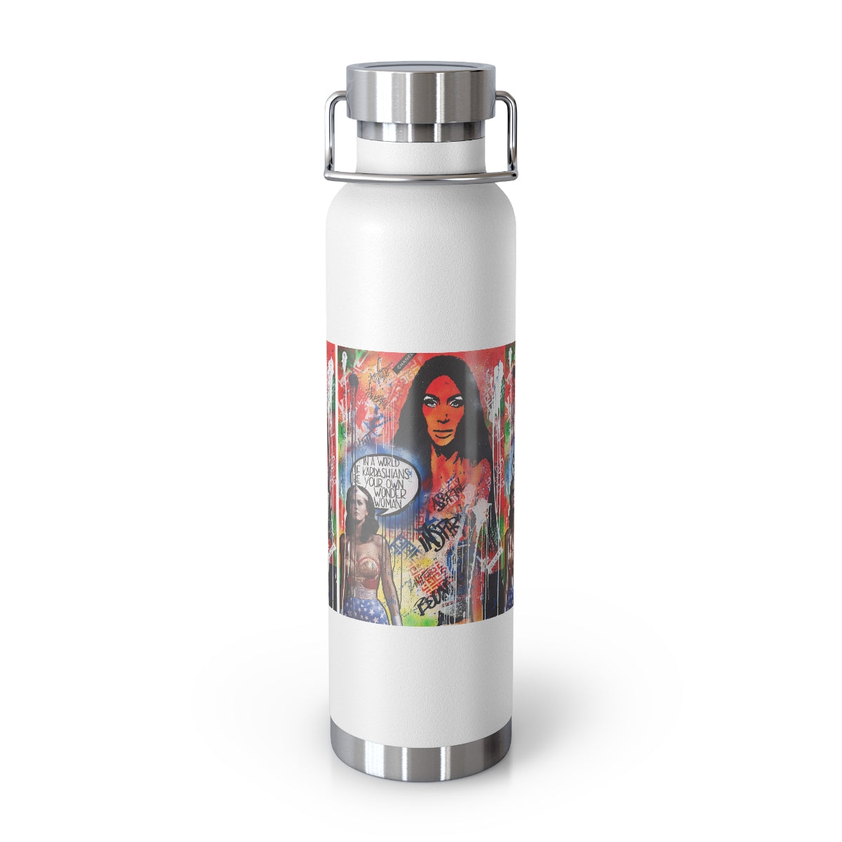 "Dare To Be Different" Copper Vacuum Insulated Bottle, 22oz