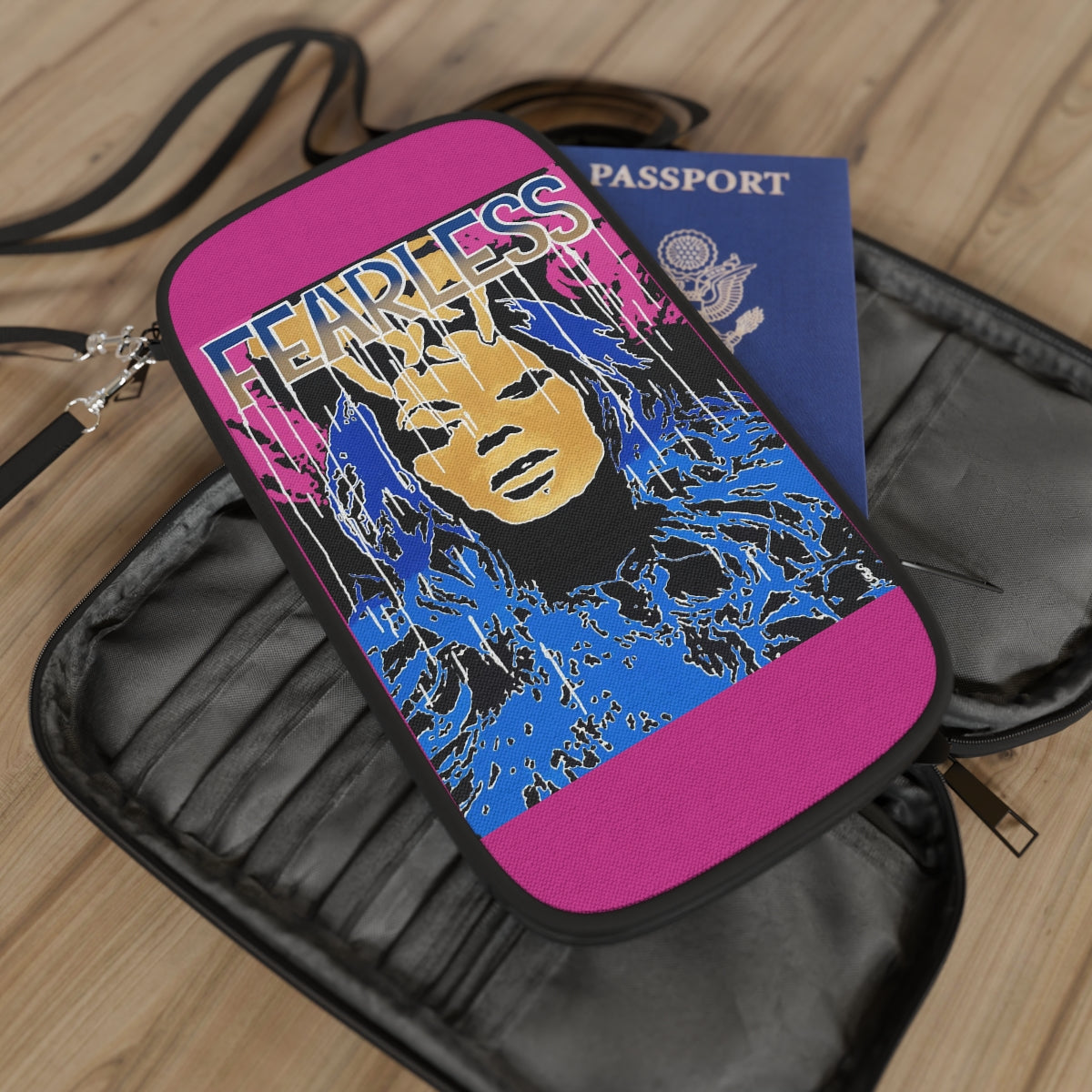 "Fearless-Beyonce" Passport Wallet