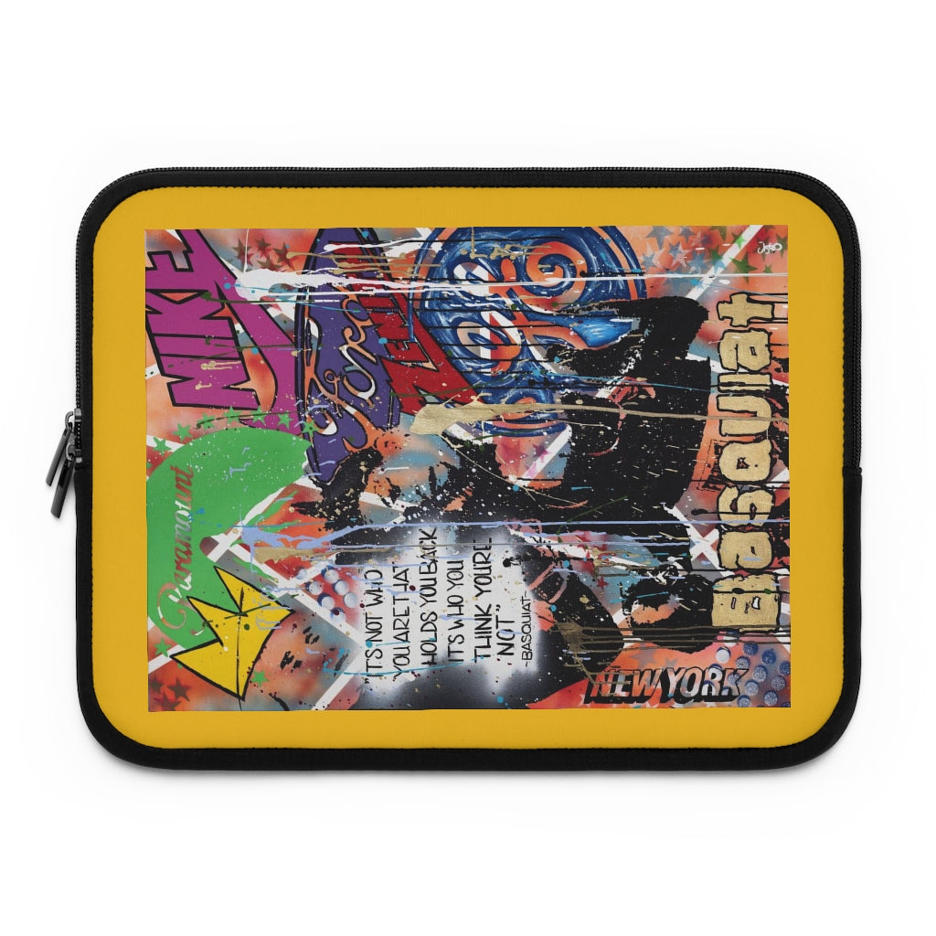 "Basquiat/Warhol Tribute" Laptop Sleeve