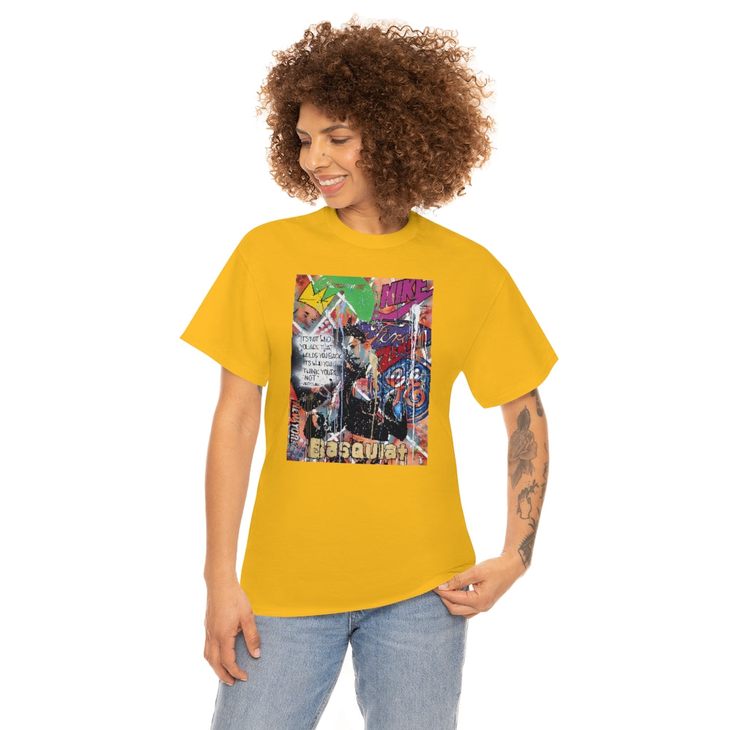 "Basquiat/Warhol Tribute" Unisex Heavy Cotton Tee