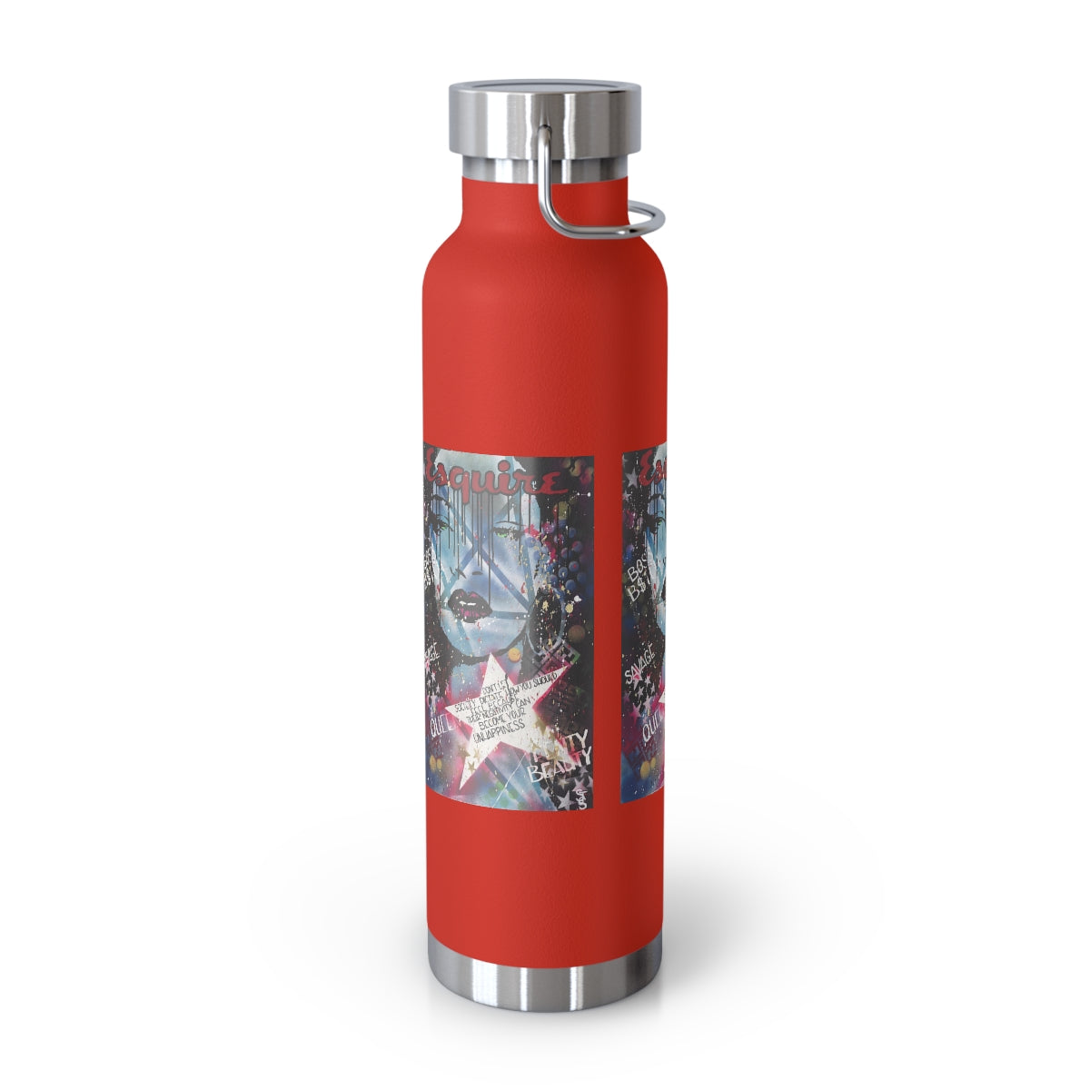 "Be The Boss-Inspired By Rihanna" Copper Vacuum Insulated Bottle, 22oz