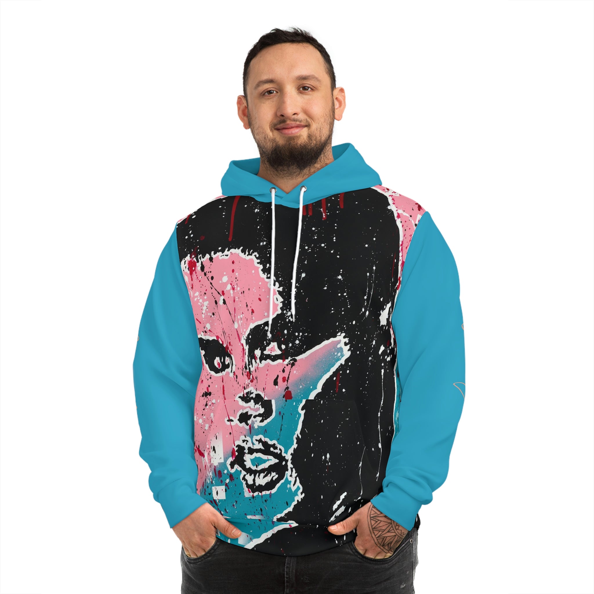 "Unbothered Inspired By Grace Jones" Unisex AOP Fashion Hoodie