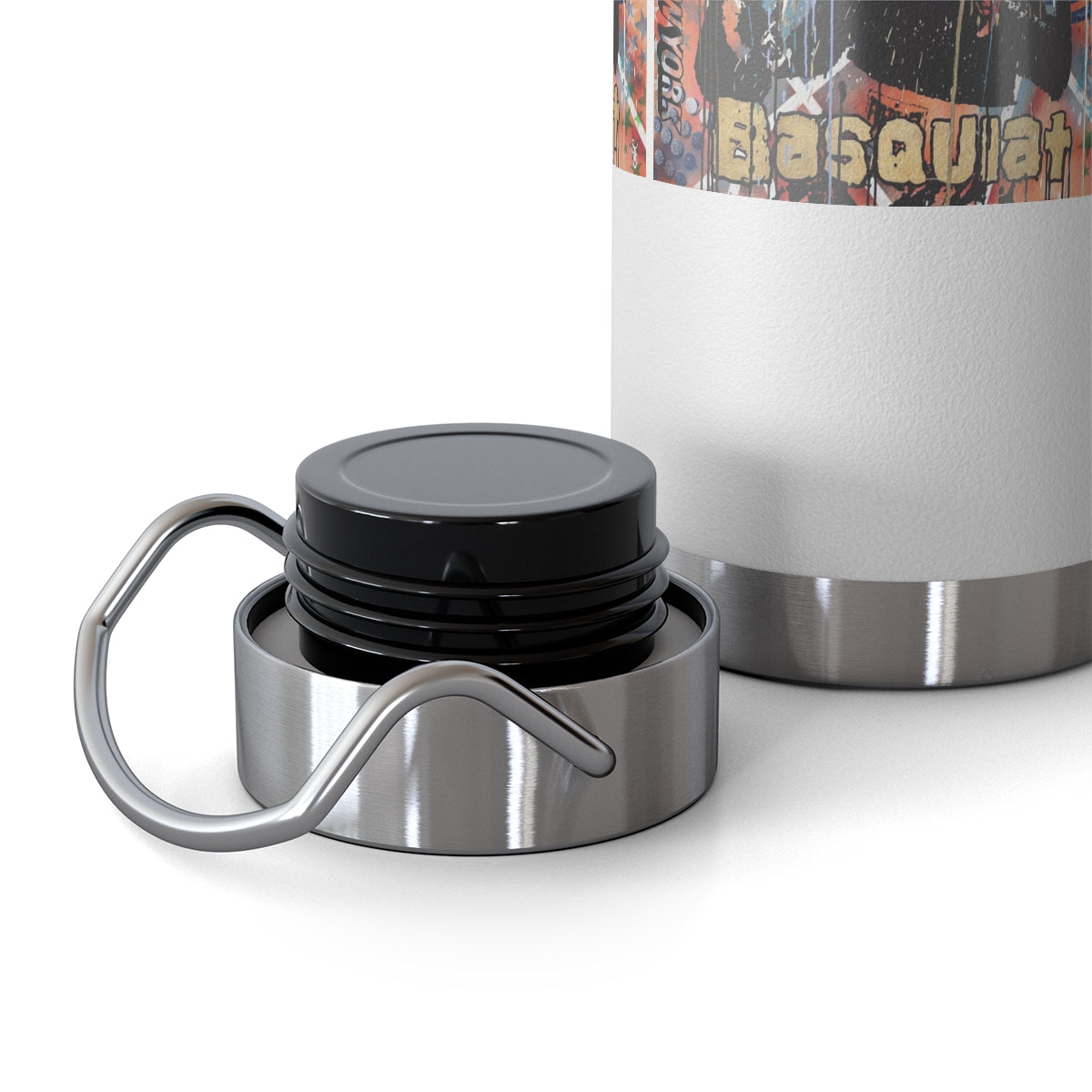 "Basquiat/Warhol Tribute" Copper Vacuum Insulated Bottle, 22oz