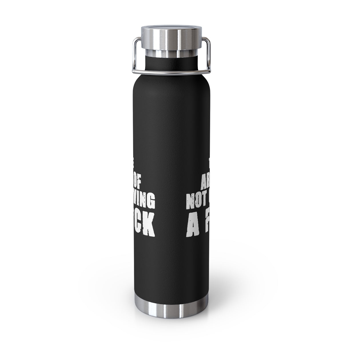 "The Art Of Not Giving A F*CK" Copper Vacuum Insulated Bottle, 22oz